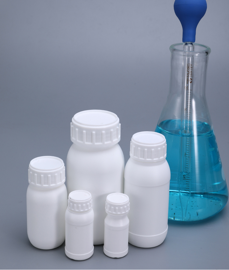 50ML Plastic Bottles EVOH Material White Empty Dispense Bottle For Bait Packaging In HDPE