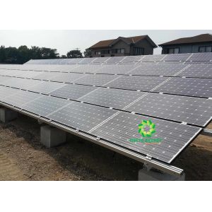 Anti - Rust Ground Mount Solar Racking Systems With 10 Years Warranty