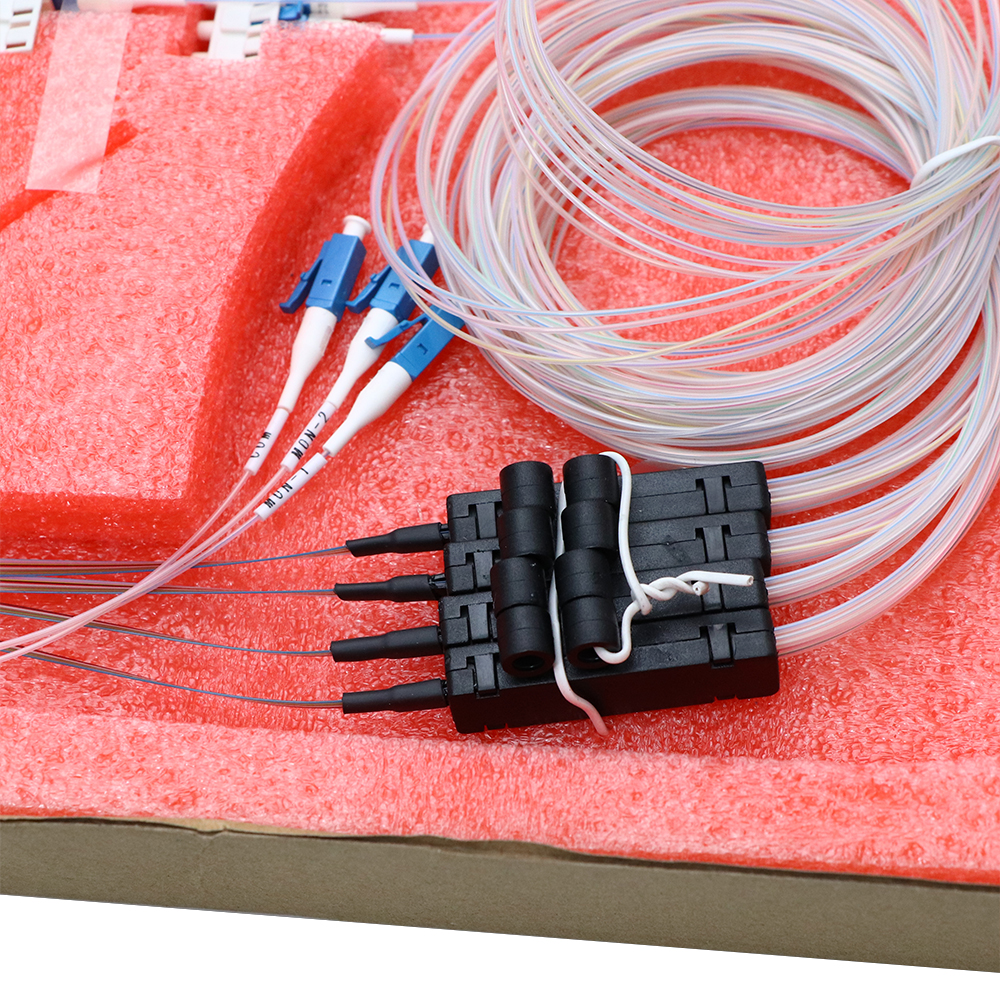 40CH 100GHz WDM Wavelength Division Multiplexing Athermal AWG Module
