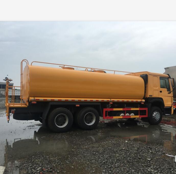 Sinotruk howo new 6x4 10 Wheels 21CBM mobile garden water bowser spray tank sprinkler truck aspersor for tanzania