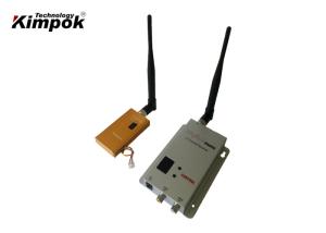  Professional Security Analog Video Transmitter With 1500mW , 2KM Transmit Distance Manufactures