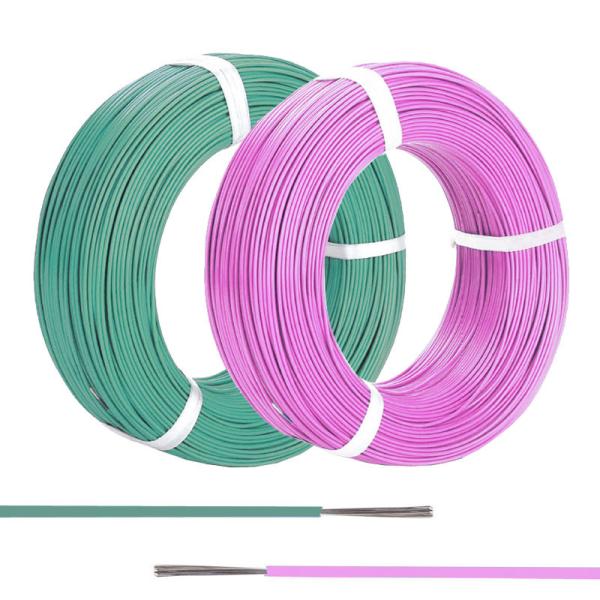 Quality FEP ETFE PFA Tinned Plated Copper High Temperature Resistant Wire for sale