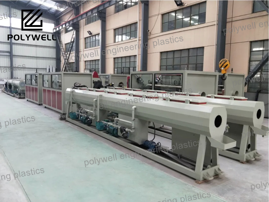 HDPE PE Irrigation Pipe Extruding Machine PP PPR / Pert Composite Water Supply/Draiange