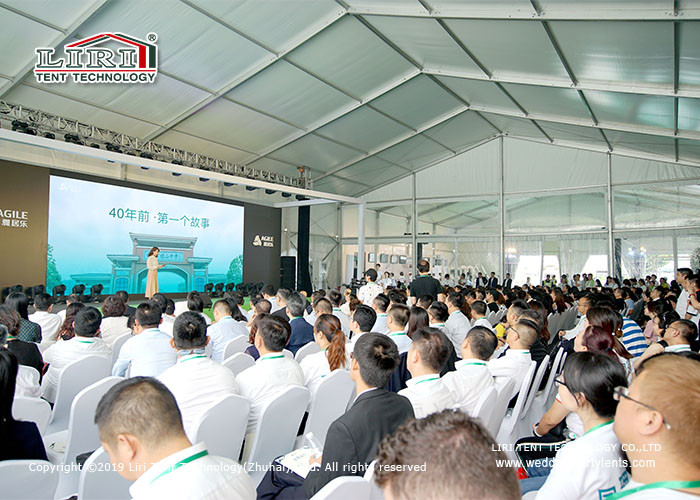 Modular 20×50m Outdoor Event Tents With Plain PVC Cover For Festivals Celebration