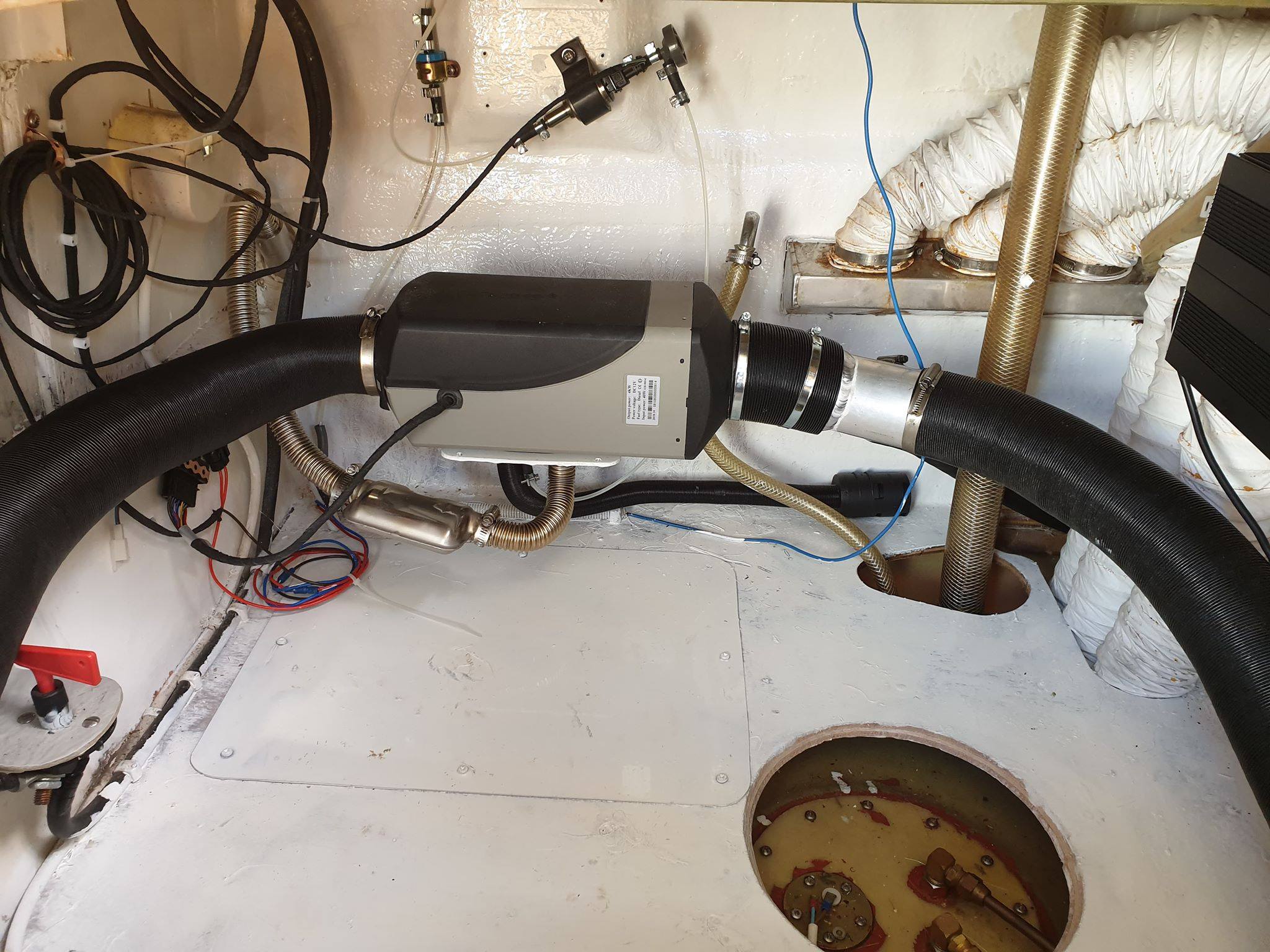 JP Eberspaecher 5kw 24v Diesel Coolant Water Heater For Boat Truck