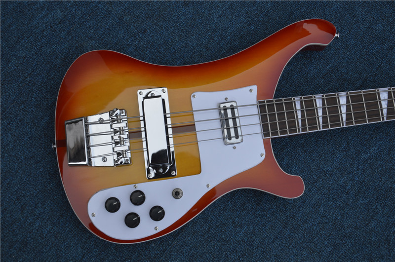 Rickenback custom 4 strings bass guitar,rickenback electric bass, rickenback bass, tickenback guitar
