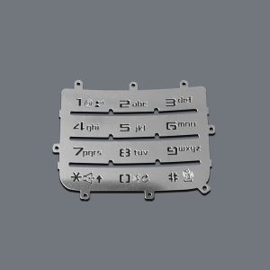 Acid etching aluminum Plates with brushed surface