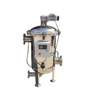 Automobile industry SS304 SS316L Automatic Self Cleaning Filter Rotary scraper