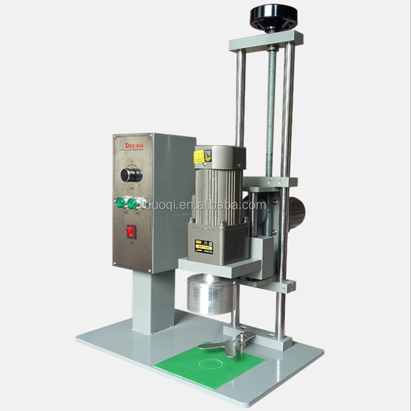 Easy to Operate DUOQI DDX-450 II Mineral Processing Line Water Bottle Oil Bottle Honey Jar Capping Machine