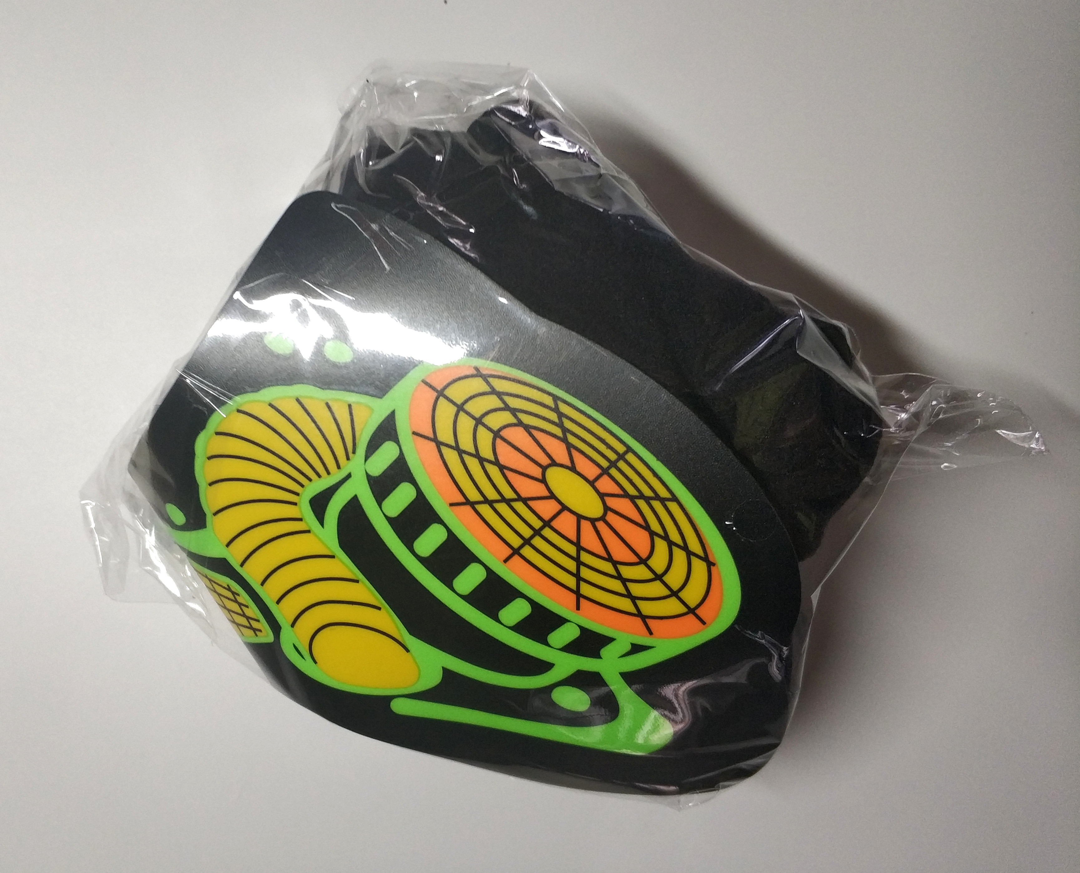 ResidentEvil Cosplay led Mask Breathable Bar party music EL LED face mask Nightclub Flashing Light Up led Mask el Mask