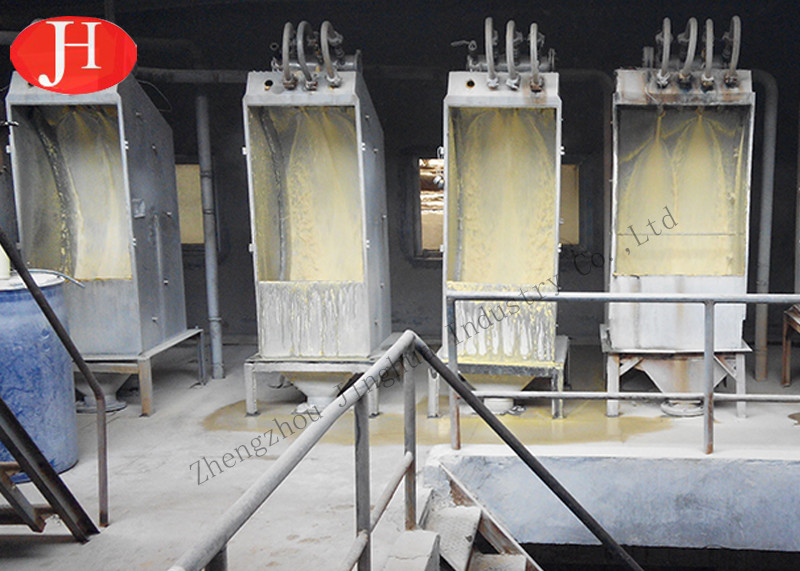 Pressure Arc Sieve 15t/H Corn Starch Making Machine