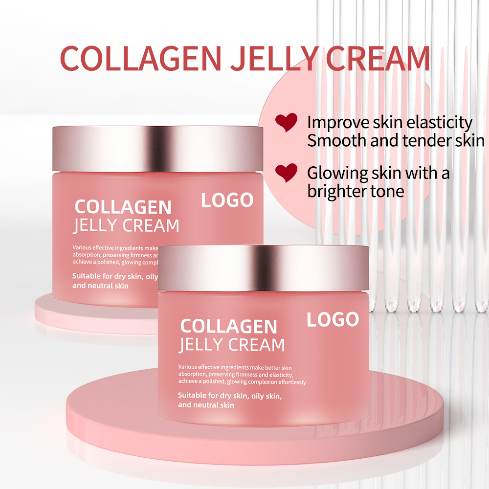 Collagen Jelly Cream or Deep Vita C Capsule Cream Korean Skincare Factory Customization Collagen Cream