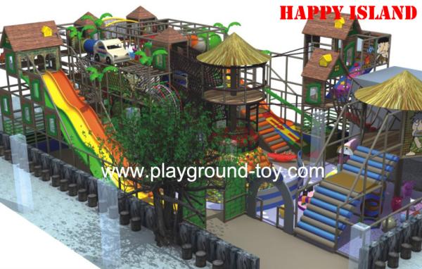 Home Playground Equipment Kids Soft Indoor Play Centre With 70 Countries Real