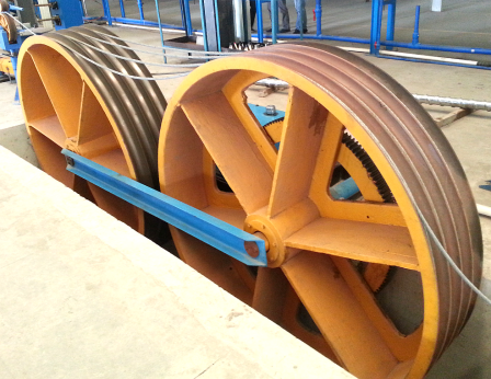 380V Rigid Frame Stranding Machine, 150 RPM Power Cable Making Machine