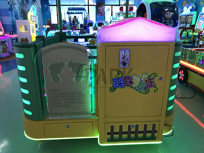 Epark 300w Kids Coin Operated Step On Screen Family Arcade Game Machine For Children