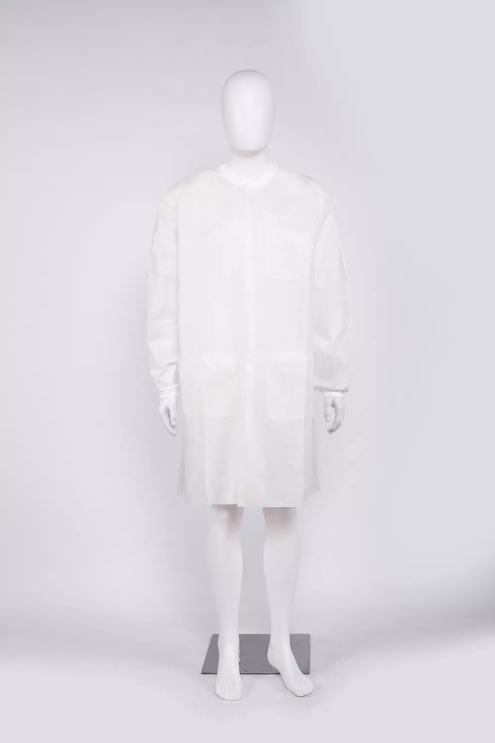 Wholesale disposable doctor coats sms/spunlace/pp material stretchable hospital uniform men and women medical lab coats