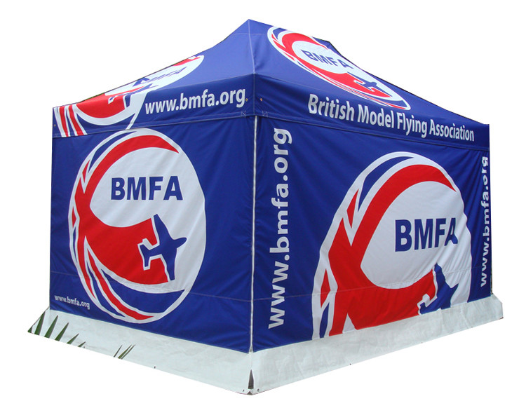 4x6 Trade Show Tent , Portable Outdoor Canopy Tents Removable Sidewalls