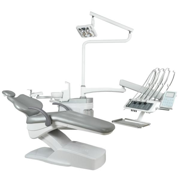 Top Mounted Dental Chair Unit with Teeth Whitening Function Operation Light