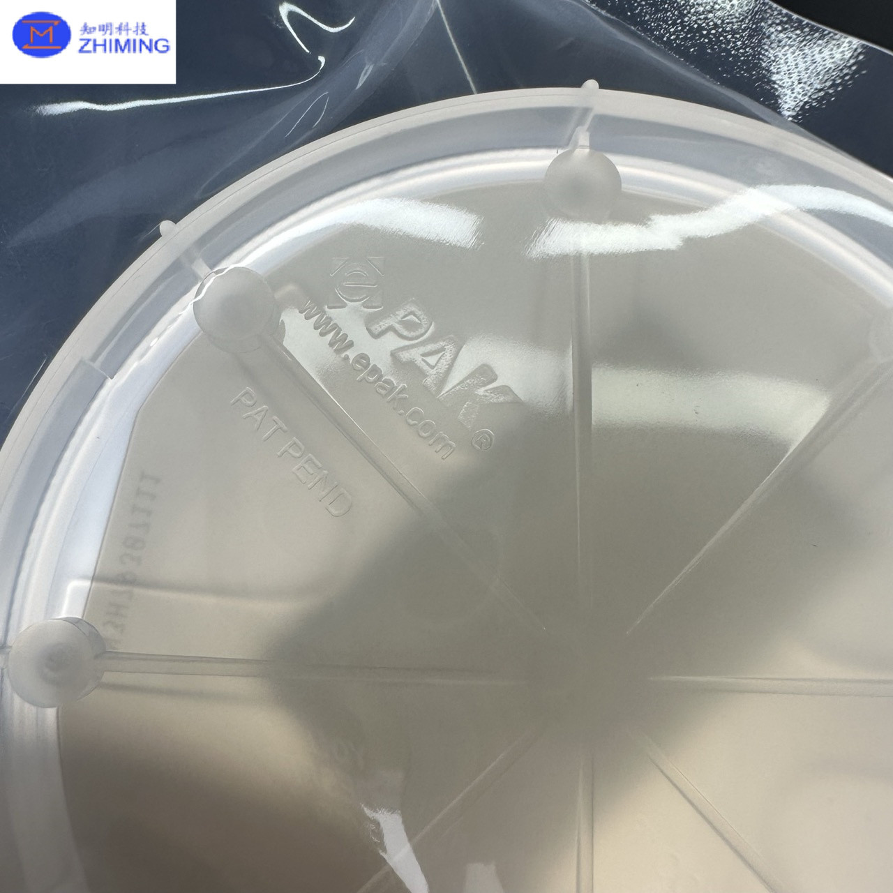 Silicon Carbide Wafer Customized Size Semi insulating SiC Wafers Nearly Colorless Transparent High Pressure Resistance