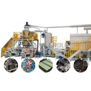 User-Friendly PLC PC Touch Screen Control LIB Recycling Machine for Handphone