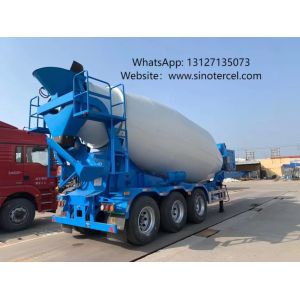 Semi Trailer Mixers Unrivaled Efficiency In Material Blending 3 Axles 20CBM