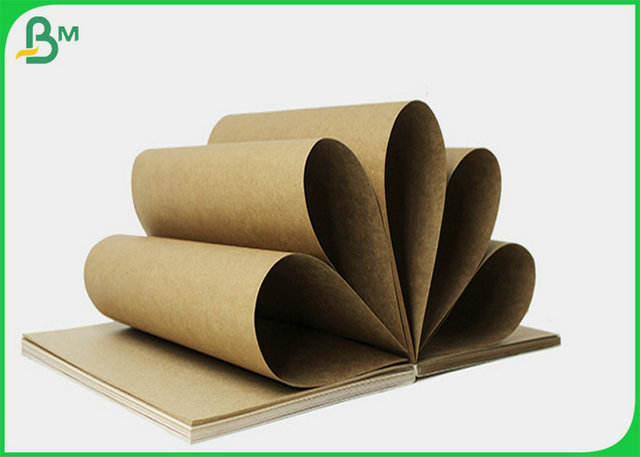 300gsm 400gsm FDA Certified Brown Kraft Paper Sheet For  Food Grade Package 