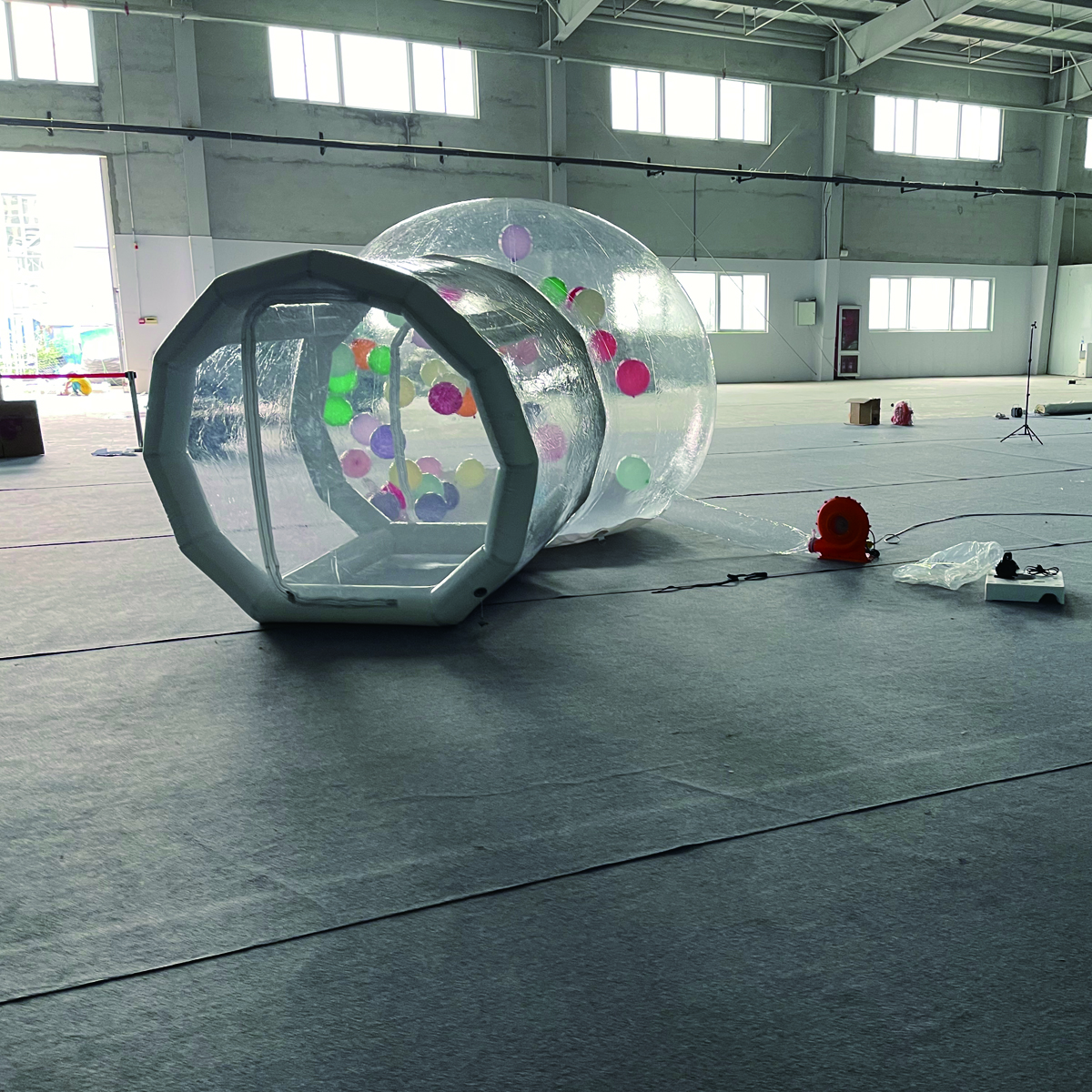 Blower Air Pump Inflatable Bubble House Tiny Customized Color