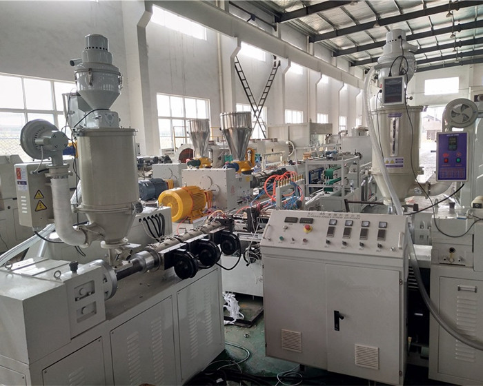 Two Color ABS / PC LED Tube Production Line 15KW Motor Power Long Service Life