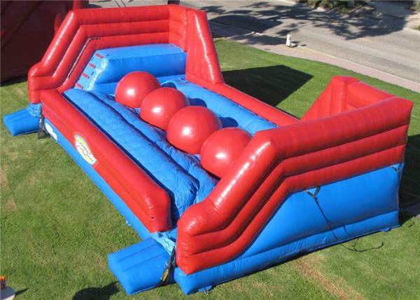 Strong Structure Inflatable Amusement Park Equipment Non Toxic Environmental