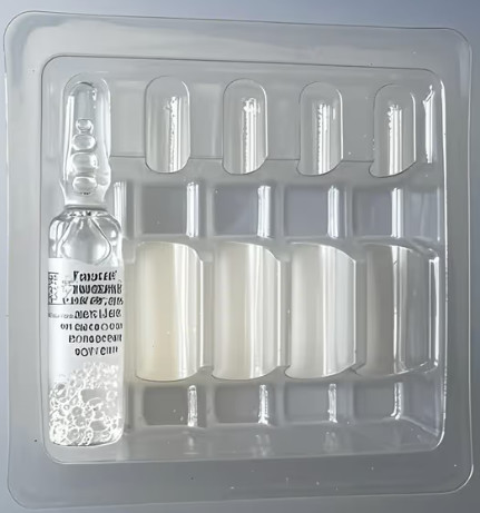 Customized ampoule tray pharmaceutical packaging Disposable blister 5ml ampoule packaging 5ml pharmaceutical packaging 5ml