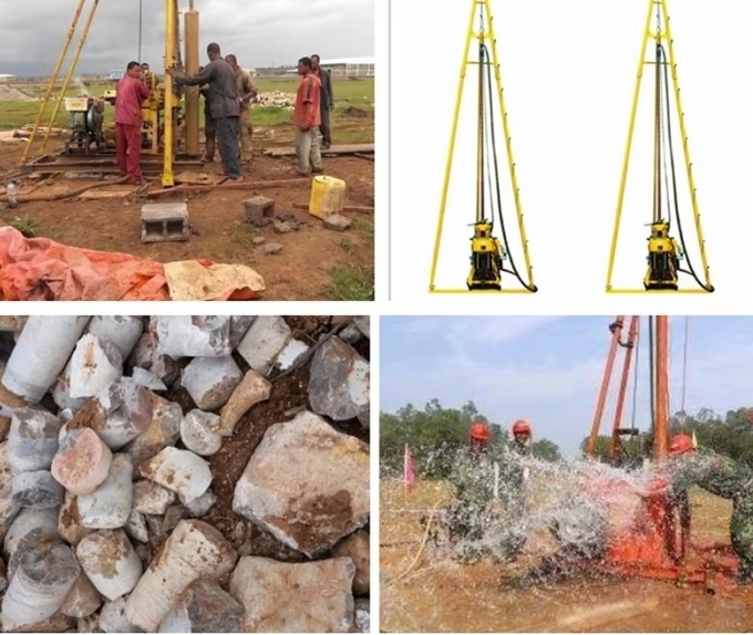 Middle And Shallow Hole Soil Test Drilling Machine for Geotechnical Investigation Purpose