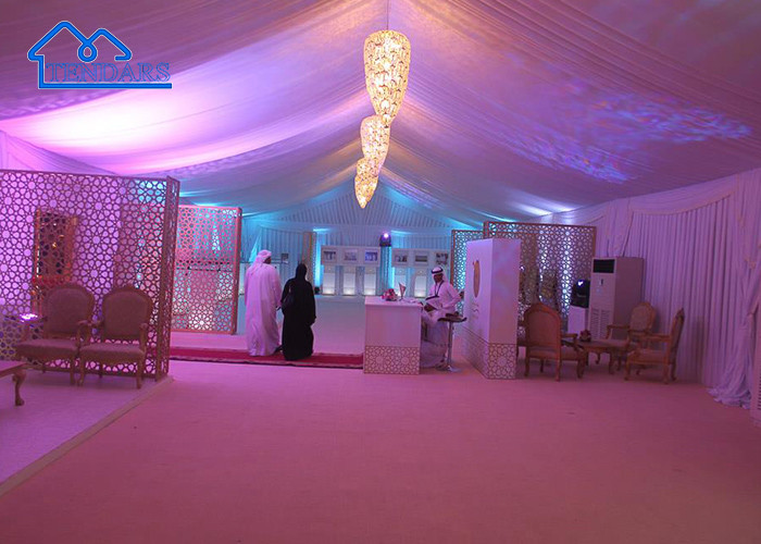 Luxury White,Red,Transparent Event Tent Restaurant Aluminum Alloy Tent With Drapery And Curtain