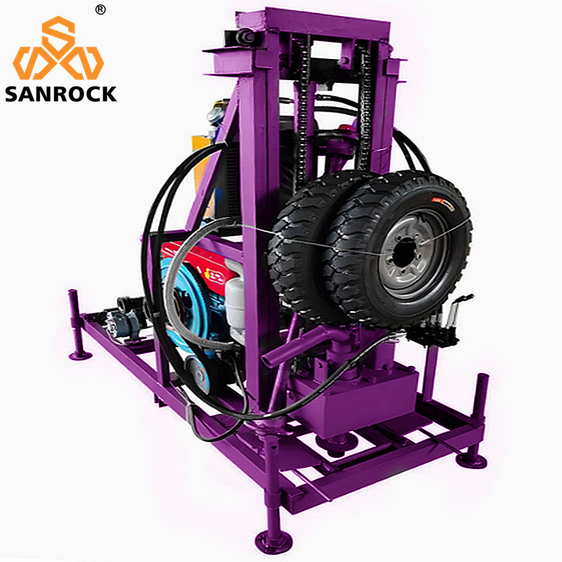 Hydraulic Water Well Drilling Rig Depth 150m Portable Drilling Rig Small Water Well Drilling Machine