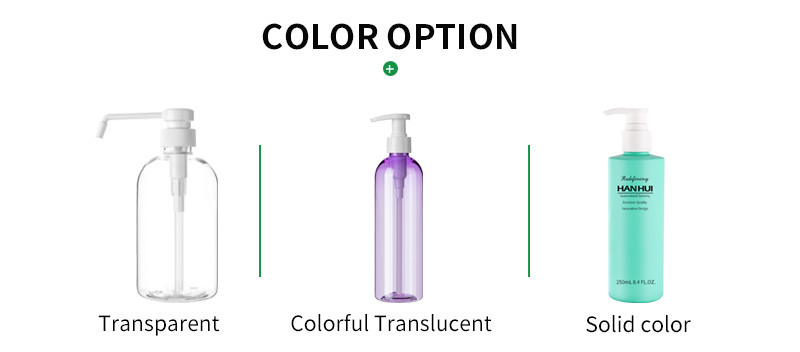 350ml Special Shape Shampoo Bottle With Flip Cap Top Packaging