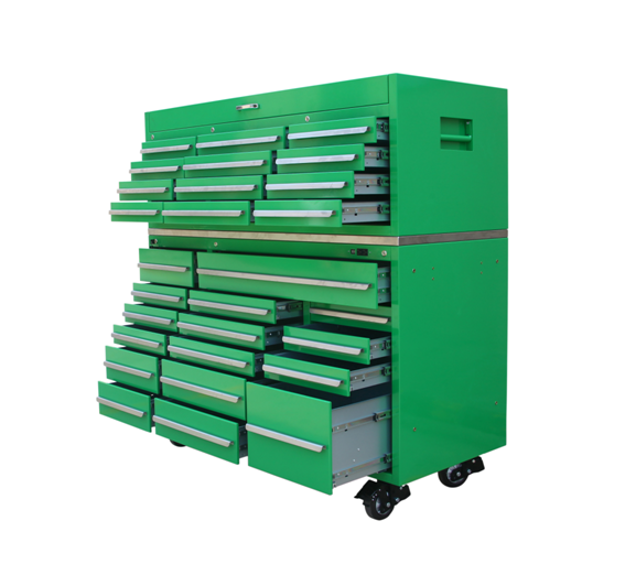 Large Roller Black Pink Metal Mechanic Modular Trolley Tool Box with Cold Rolled Steel