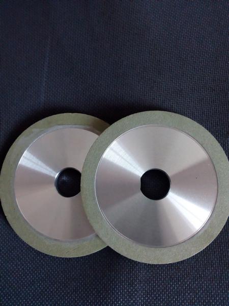 Green Color Vitrified Diamond Grinding Wheels Wear Resistance For Tungsten