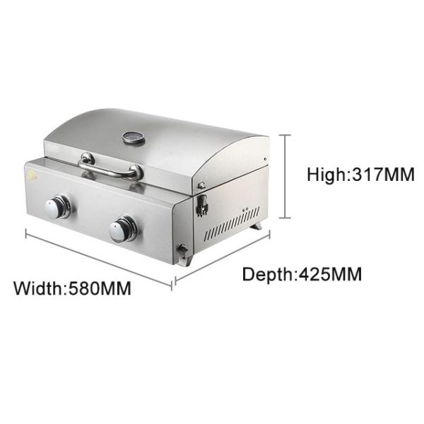 Kitchen Conveyor 6 Burner Gas Cooke Stove For Pizza Bakery Home Silicone Gloves