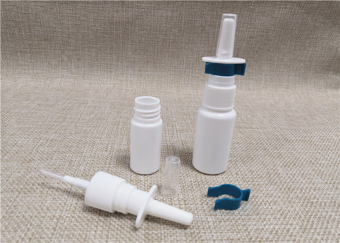 White / Blue Fine Mist Pump Sprayer Screw On Closure Hot Stamping Artworks