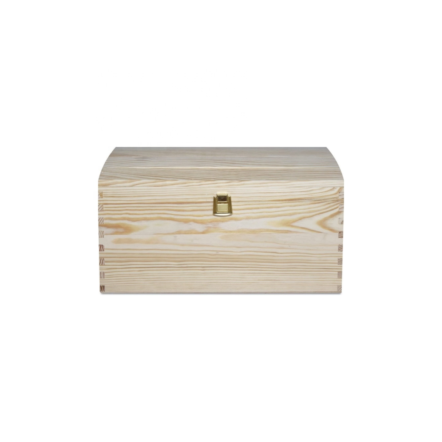 Wooden Keepsake Box Treasure Chest Memory Storage Trunk Wood Gift Art Craft for Valuables, Toys & Tools Storage Box