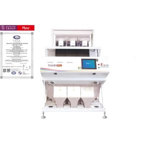 China Buckwheat CCD Color Sorter With 54 Megapixel Processing Sensor And Power 2.4Kw Voltage 220V/60HZ on sale