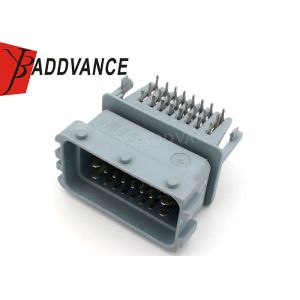 24 Pin Rectangular Car ECU Connector HCCPHPE24BGYB90F HCCPHPE24BKA90F