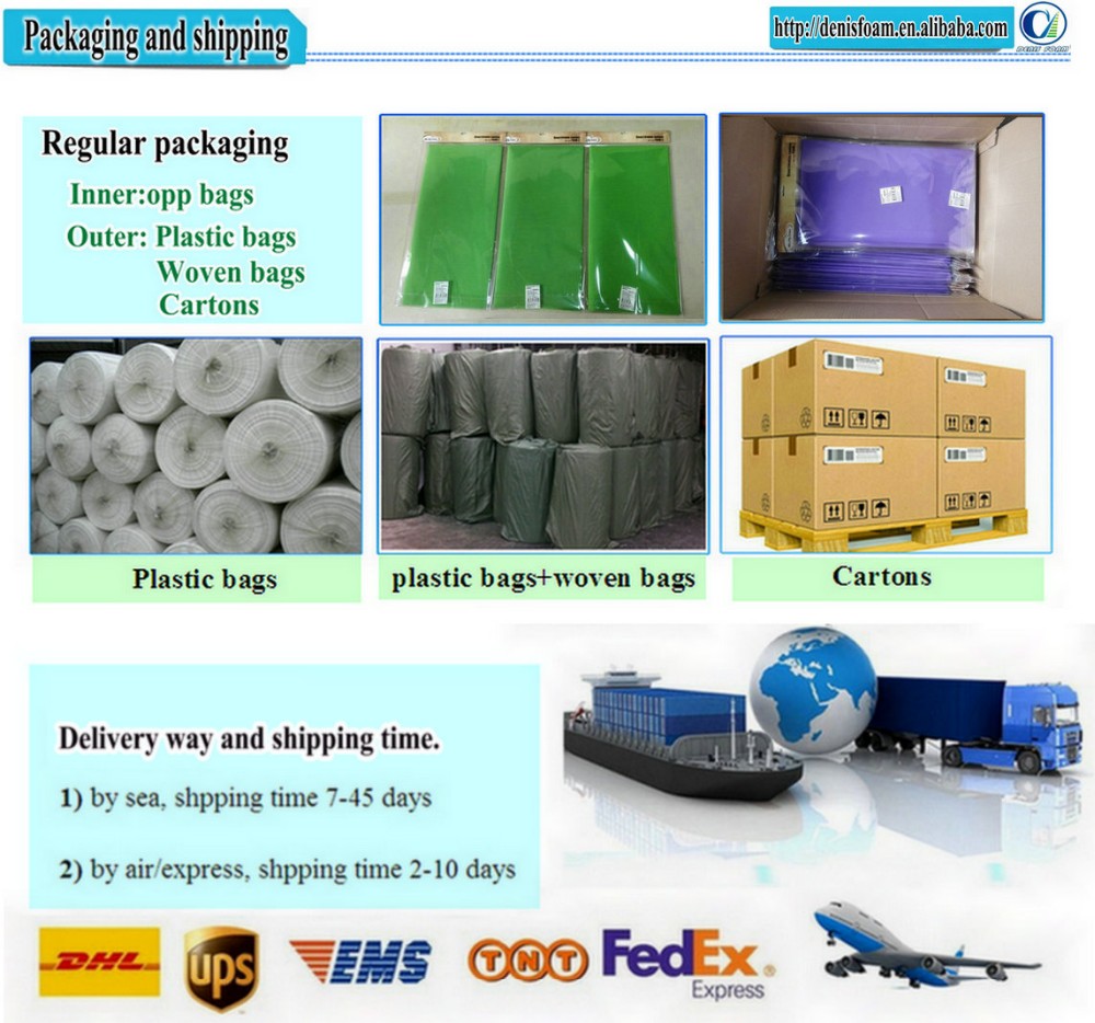 Custom color sizes and level eva foam buy