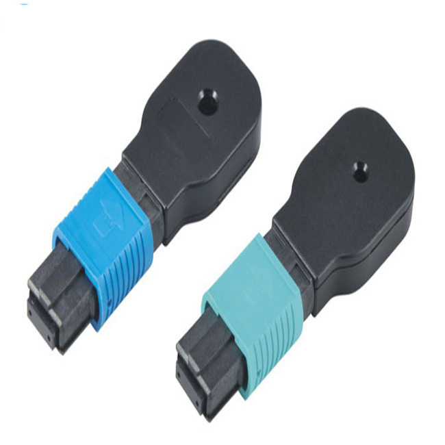 Optical MPO Fiber Connector OM3 MTP MPO Loopback SM MM Optic Cable