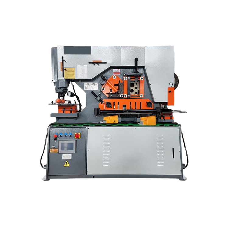 Hydraulic Machine Electric Iron Sheet Plate Worker Cutting Combined Steel Hole Punching And Shearing Ironworker Machine