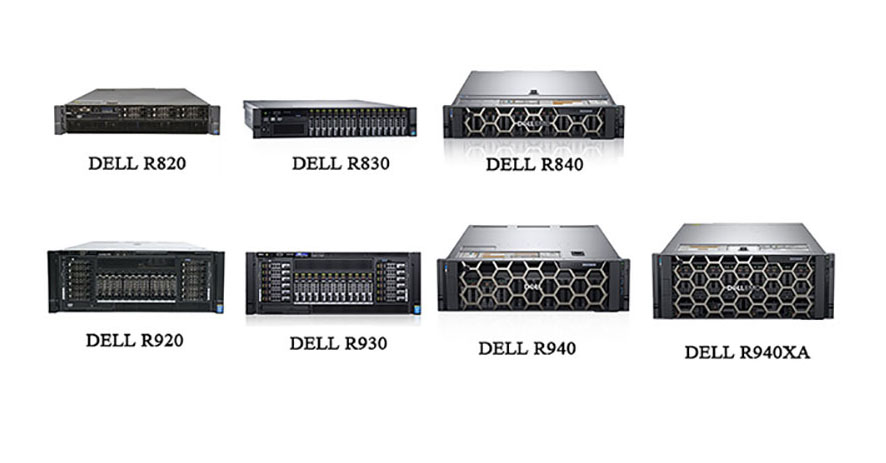 Intel Poweredge R940xa R940 R840 R930 R830 R920 R820 Intel Computer Storage Server