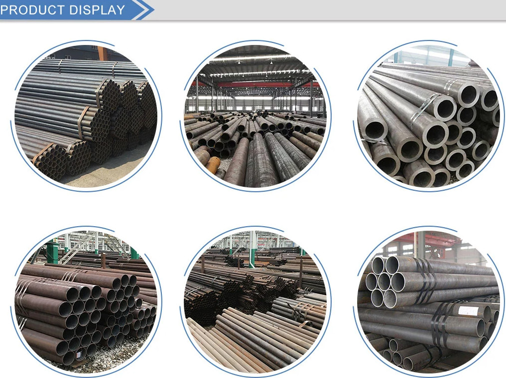 API5L Seamless Black Carbon Steel Pipe Plain Ends SSAW OCTG Tube