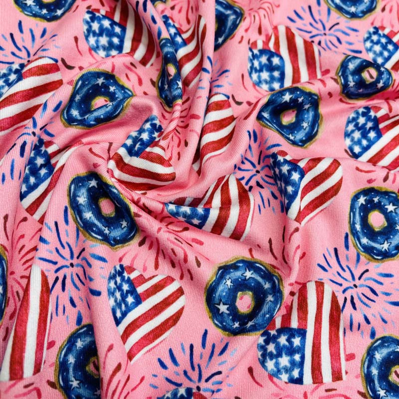 African Print 80% Polyester 20% Spandex Fabric 50D 4 Way Stretch Polyester Swimwear Yummy Fabric