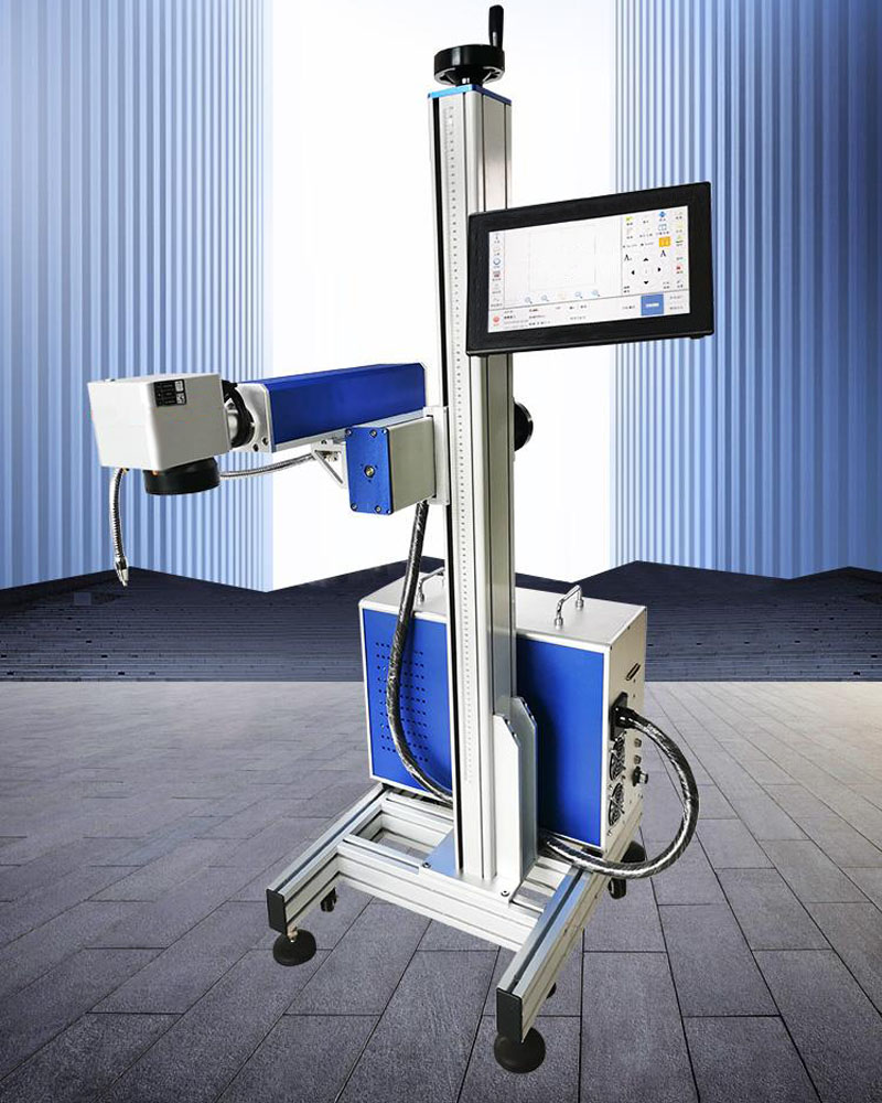 RAYCUS Laser Inkjet Printer for Automated Loading PVC Hose Paper Box on Cosmetics Date Online Assembly Line