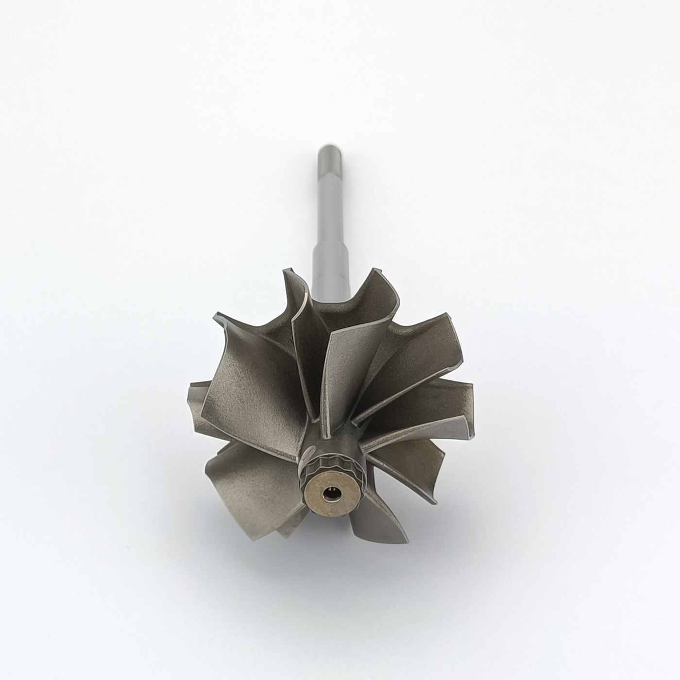 MS-TECH Turbo G25 Upgrade Turbine Wheel Shaft 860761-2 For 877895-7 Ind 53.85mm Exd 49mm Blades 5+5
