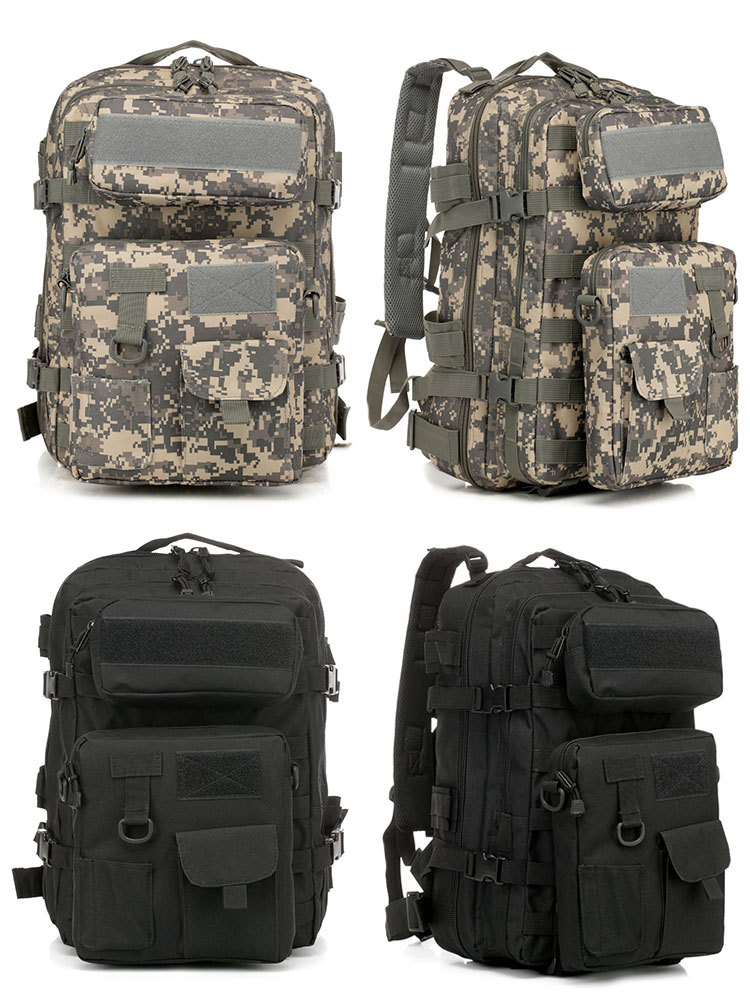 Waterproof Internal Frame Mountaineering and Camping Backpack with Molle